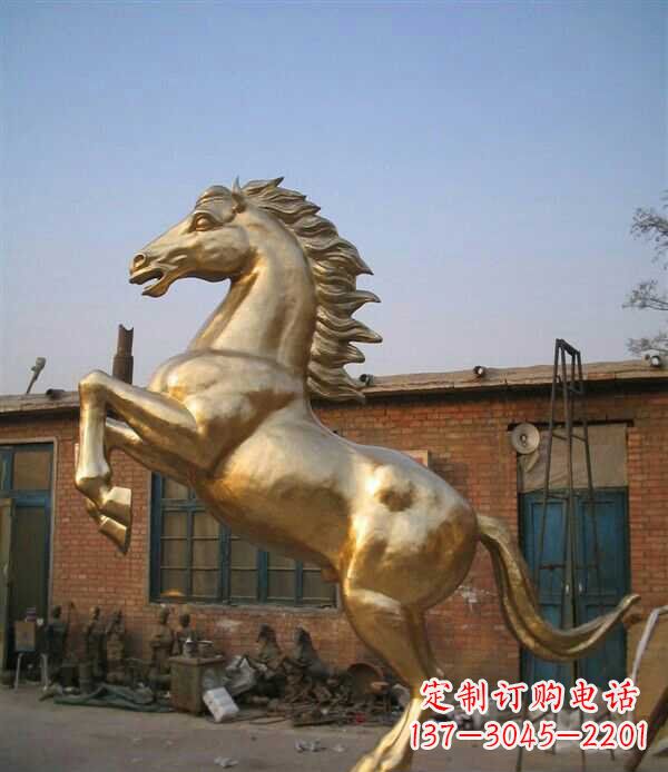 桂林奔马铜雕 (4)