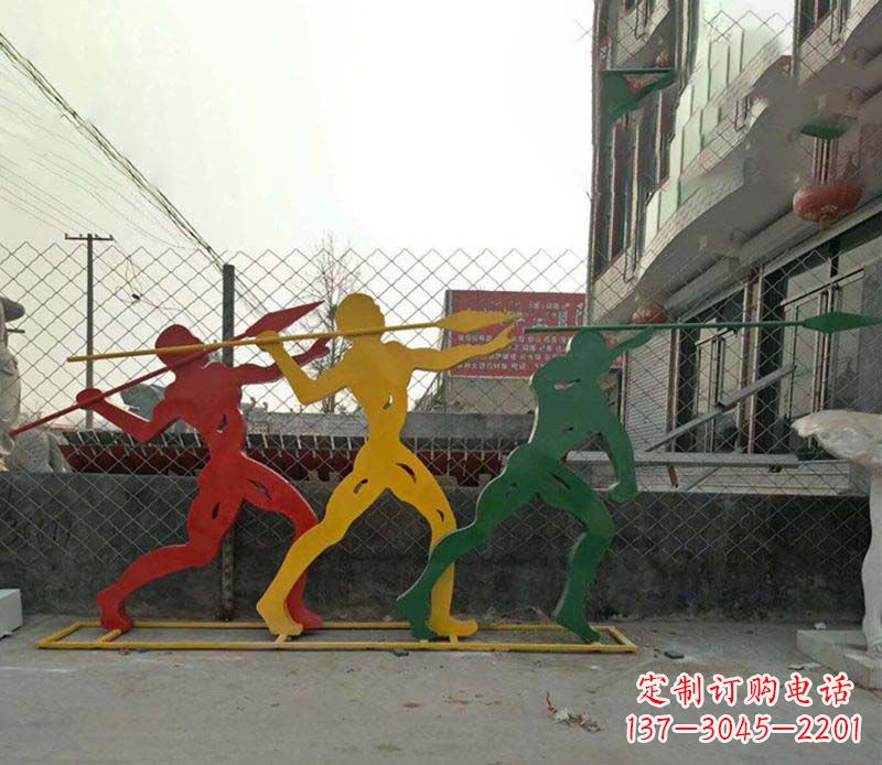 桂林不锈钢标枪雕塑