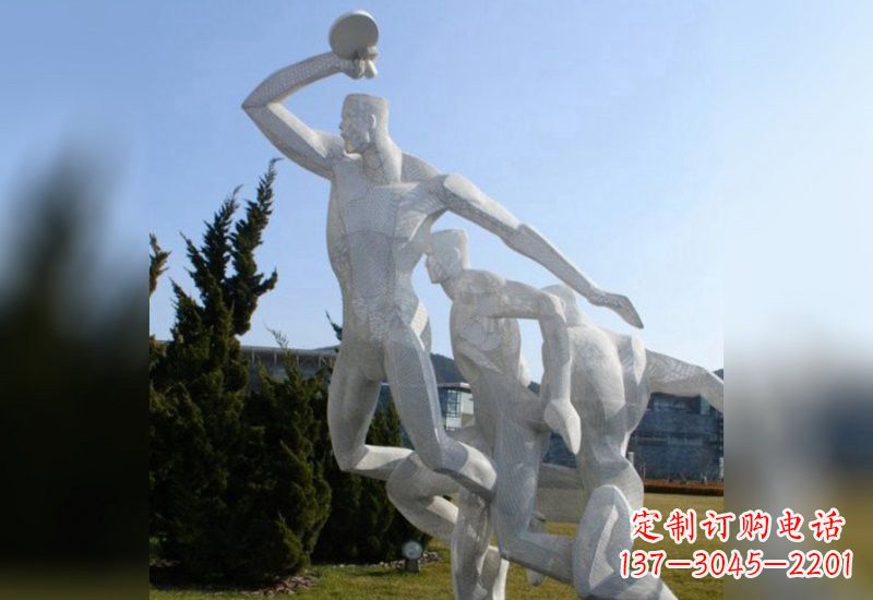 桂林精致的乒乓球雕塑