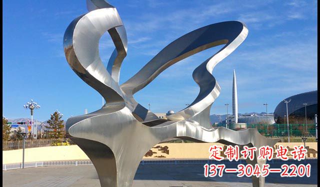 桂林不锈钢钢琴雕塑