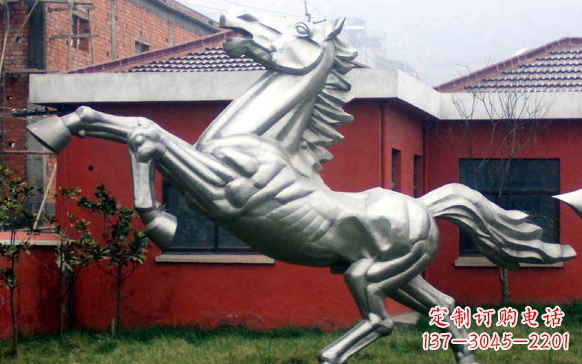 桂林不锈钢奔马雕塑令人叹为观止的艺术杰作