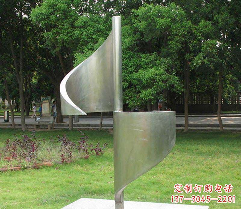 桂林不锈钢风车雕塑 (2)