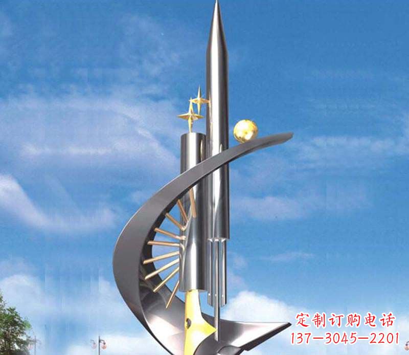 桂林不锈钢笔雕塑艺术与精美的完美结合