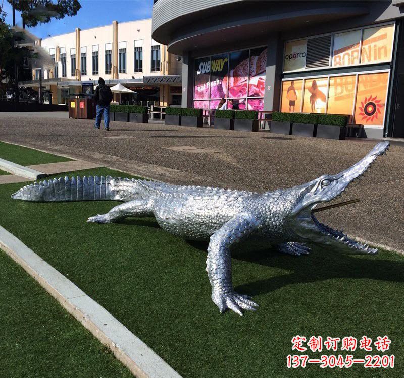 桂林不锈钢动物雕塑精美而具有艺术价值