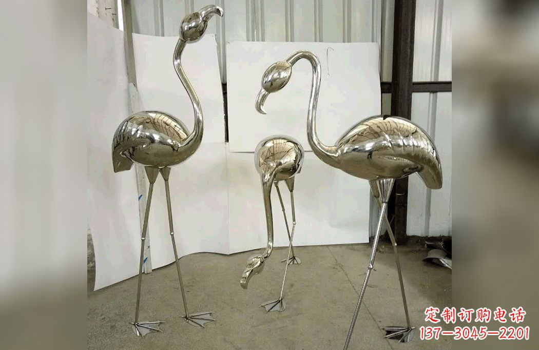 桂林不锈钢火烈鸟——雕塑之美