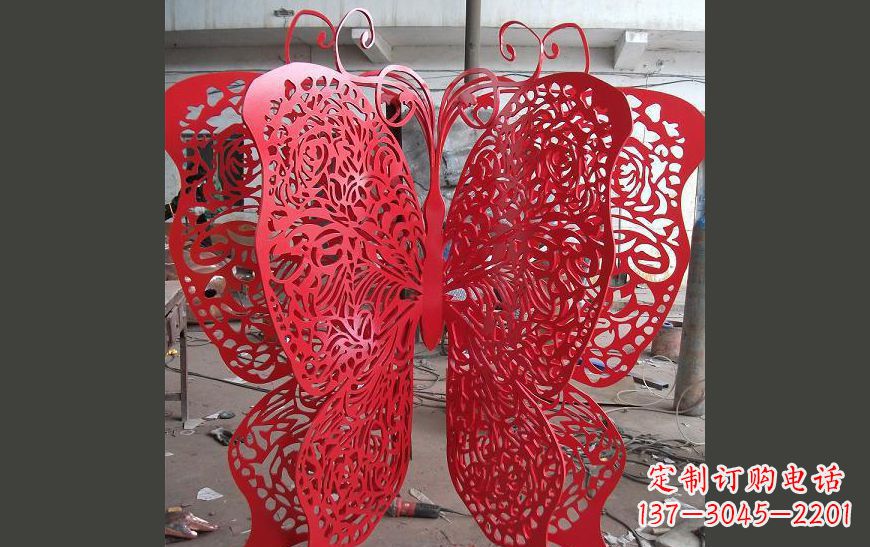桂林不锈钢蝴蝶公园景观雕塑