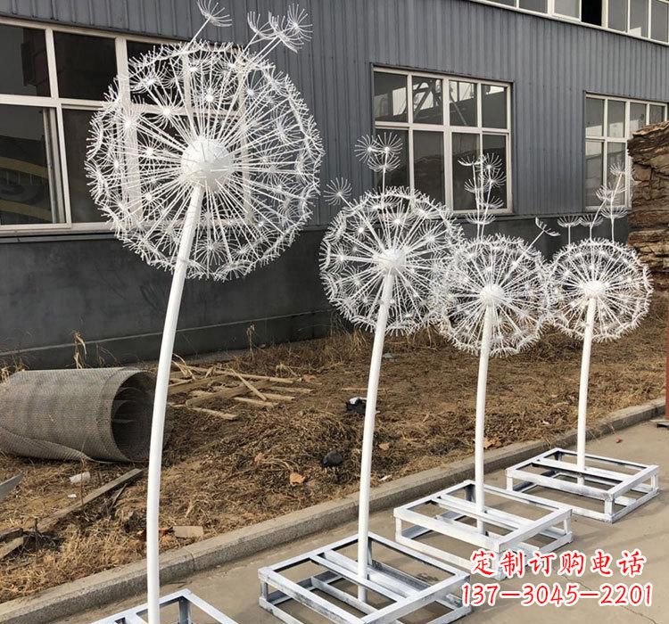 桂林不锈钢蒲公英——城市雕塑的精美瑰宝