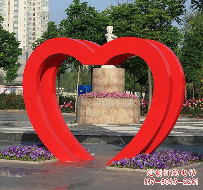 桂林不锈钢艺术抛光拱门雕塑