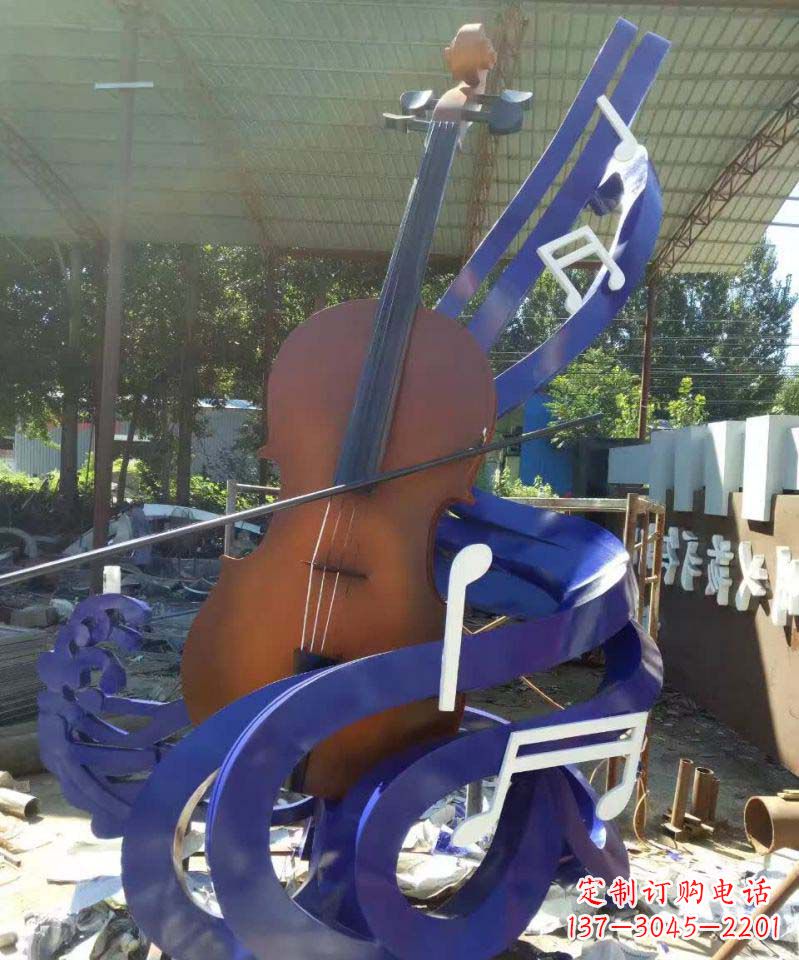 桂林不锈钢音符将音乐融入生活