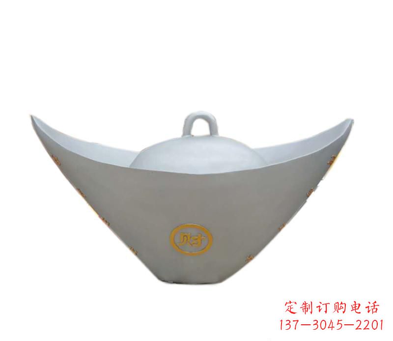 桂林非凡的不锈钢元宝雕塑