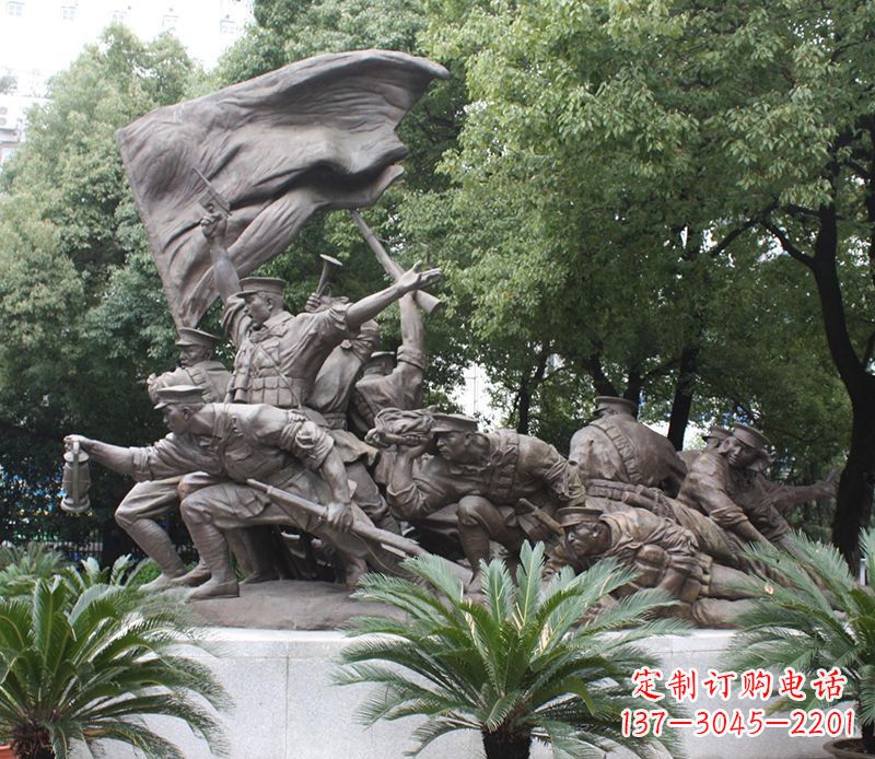 桂林革命战士的荣耀——铜雕的艺术之美