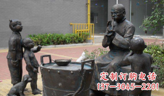 桂林糖人雕塑温暖的童年回忆