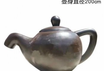 桂林青铜茶壶雕塑——彰显传统文化的艺术精髓