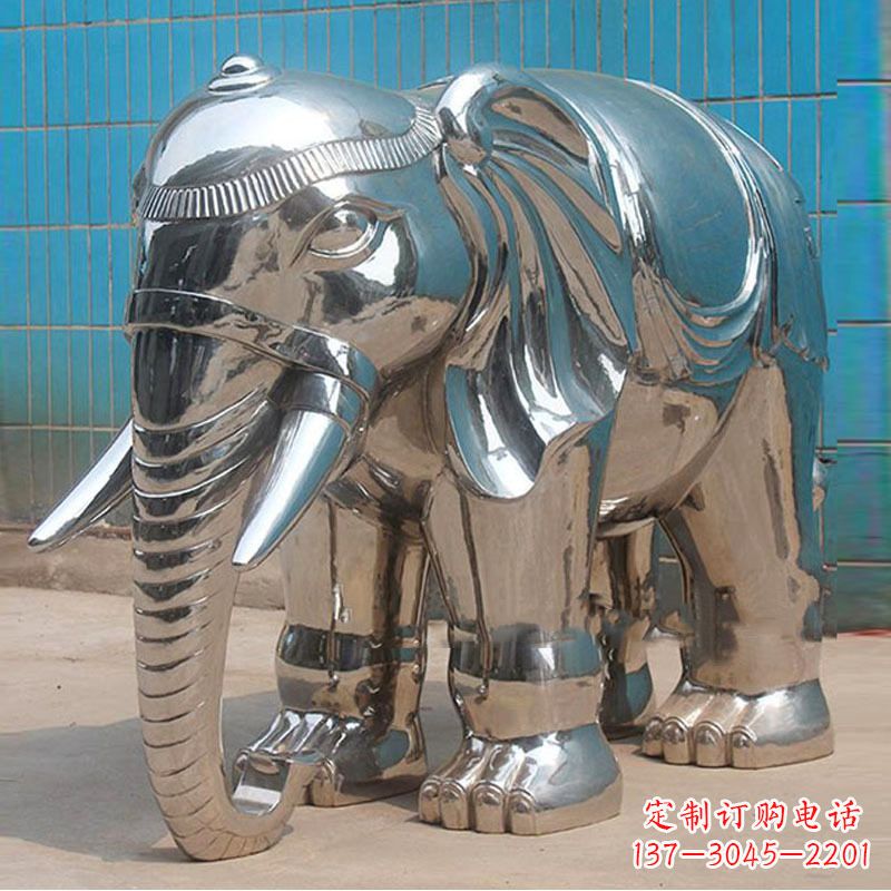 桂林立体逼真大象雕塑