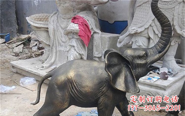 桂林大象动物铜雕112
