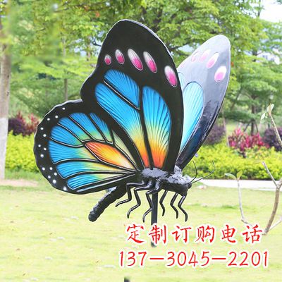 桂林蓝蝴蝶雕塑-让你的室内空间焕发生机
