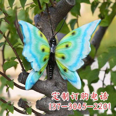 桂林蓝色蝴蝶雕塑
