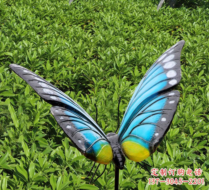 桂林玻璃钢蝴蝶雕塑