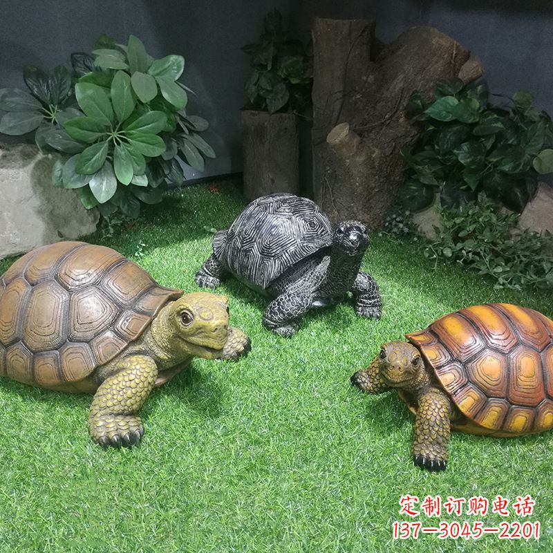 桂林仿真乌龟花园庭院水景池塘装饰雕塑