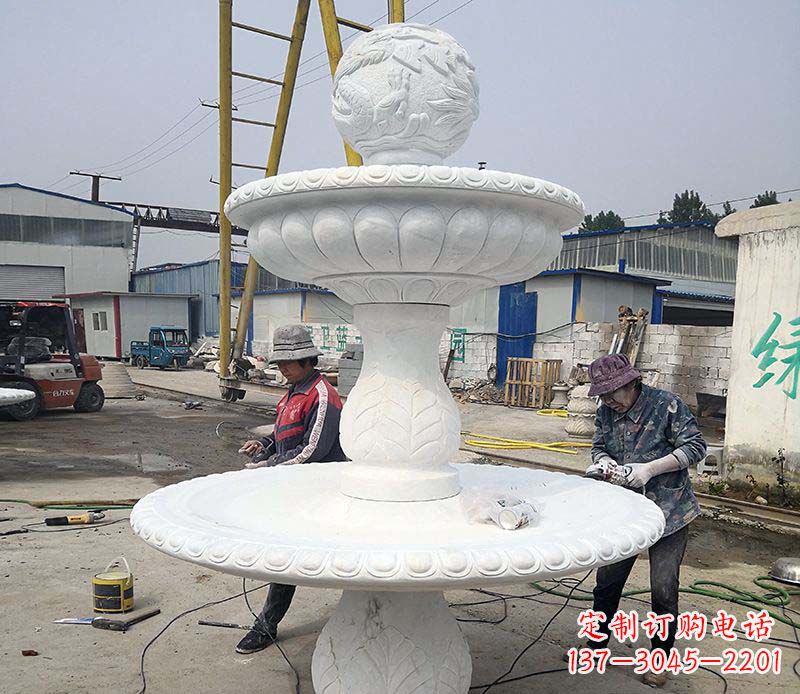 桂林风水球喷泉石雕塑