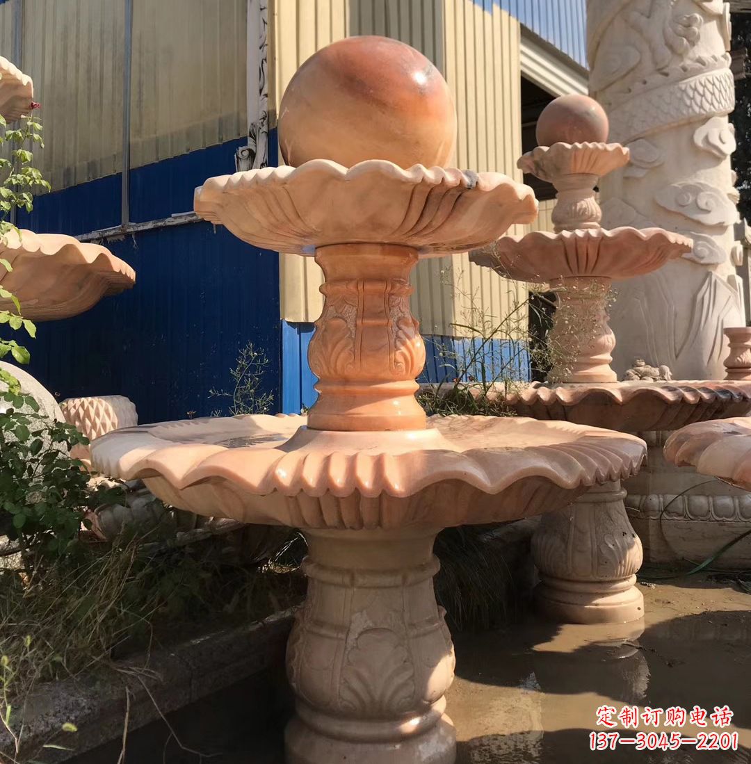 桂林各类石雕风水球