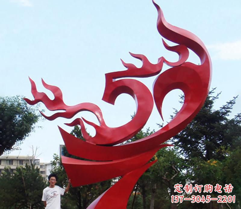 桂林梦幻飘带景观雕塑
