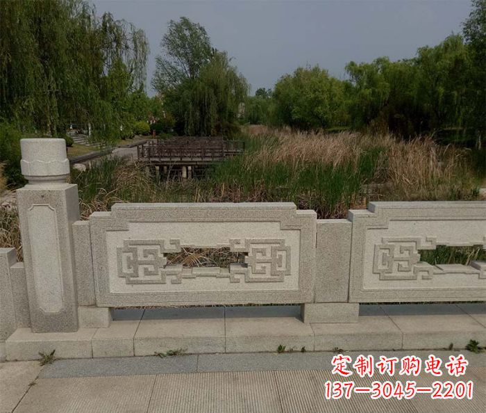 桂林公园大理石栏板石雕 (5)