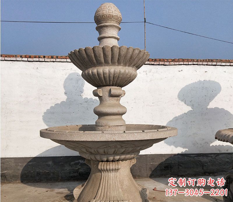 桂林公园大理石喷泉景观石雕