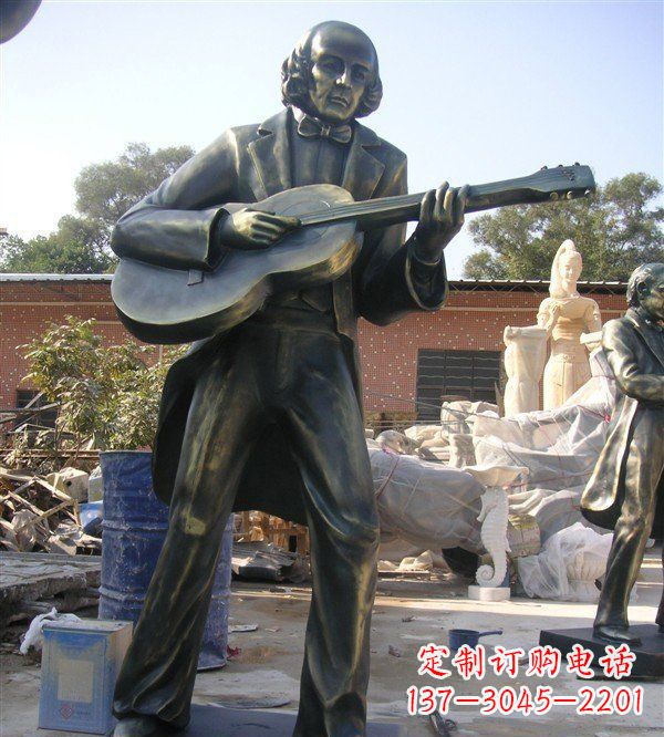 桂林高端精致吉他雕塑