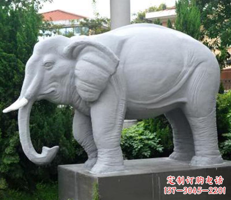 桂林大象大理石石雕