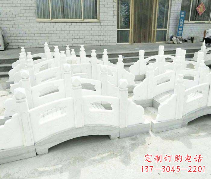 桂林专业定制大理石拱桥雕塑