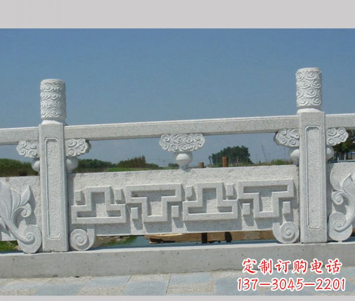 桂林公园景观大理石栏板雕塑