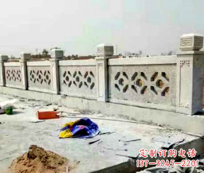 桂林公园大理石栏板石雕