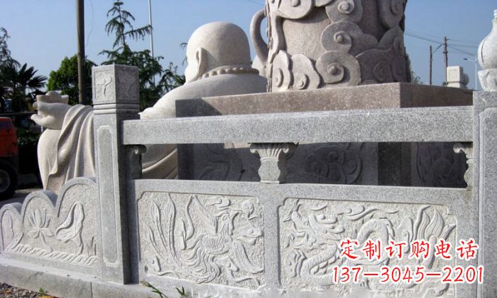 桂林公园景观大理石栏板石雕