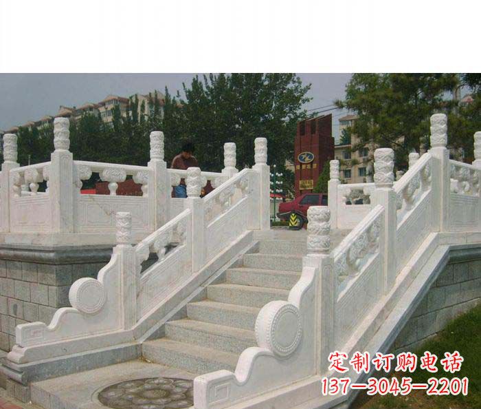 桂林精美大理石栏板雕塑