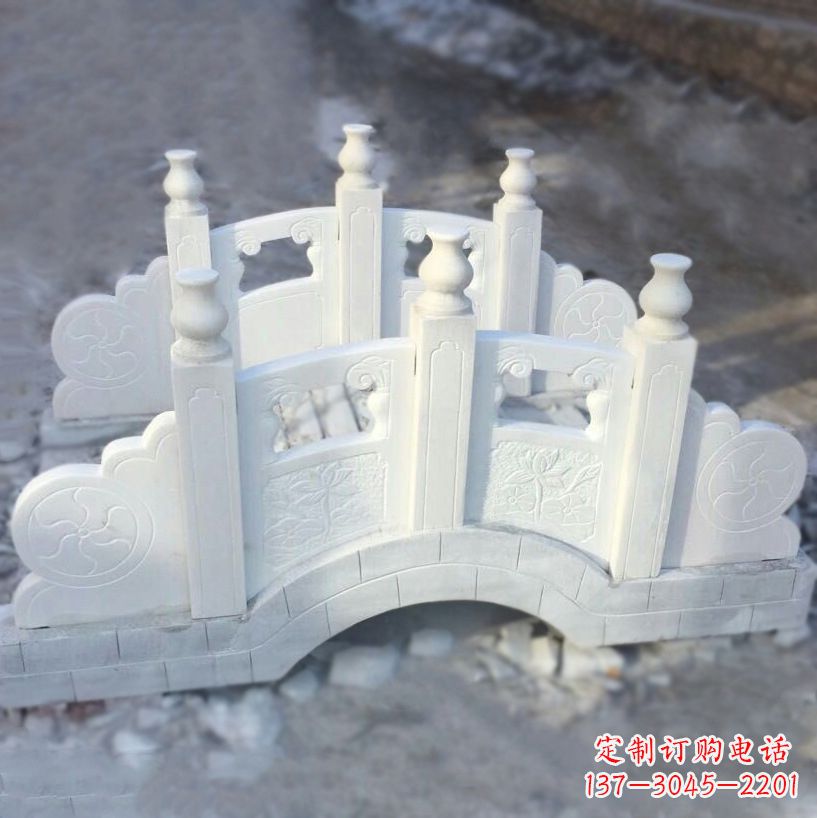 桂林汉白玉石拱桥