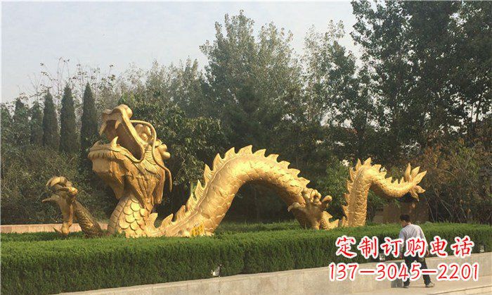 桂林金龙公园铜雕景观雕塑