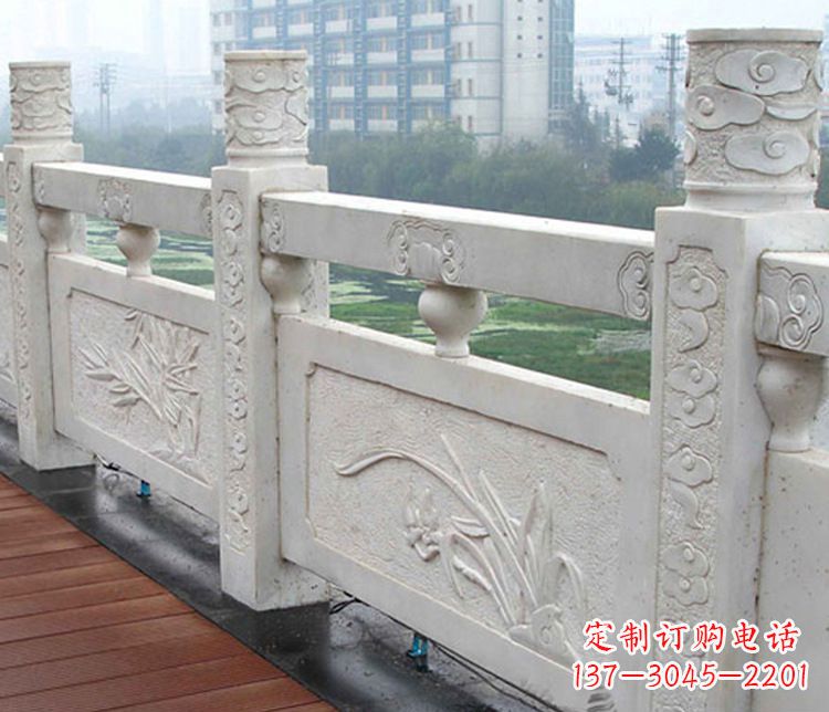 桂林精巧雕刻,优质大理石栏板石雕
