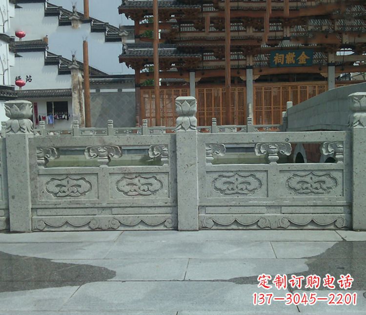 桂林欣赏大理石栏板雕塑