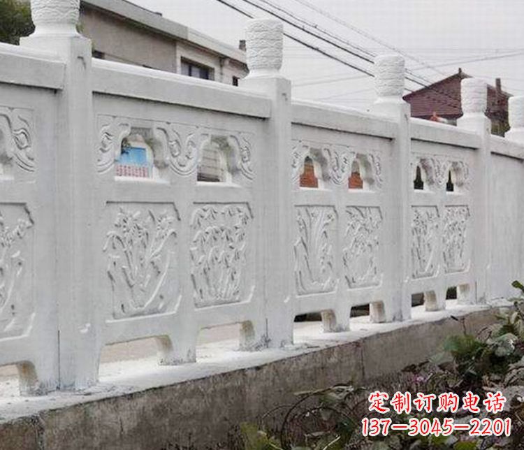 桂林优雅大理石栏板雕塑