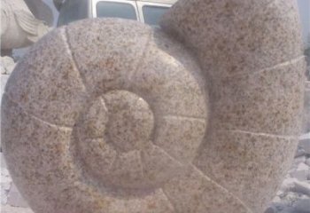 桂林花岗岩蜗牛石雕|质感细腻的蜗牛雕塑