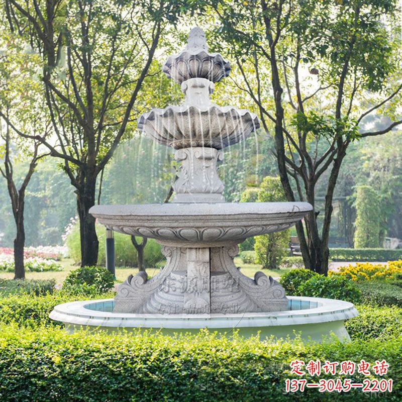 桂林石雕喷泉 喷水池