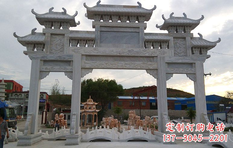 桂林石牌坊雕刻