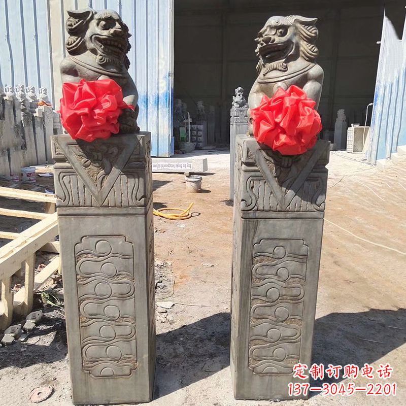 桂林石狮子栓马桩