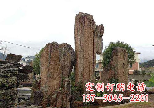 桂林石笋石假山