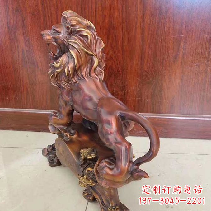 桂林铜雕狮子动物雕塑摆件