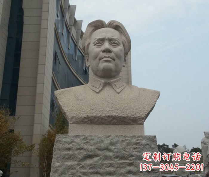 桂林伟人毛泽东胸像石雕
