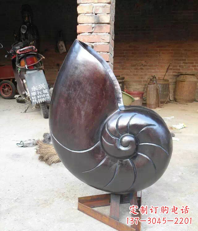 桂林蜗牛公园景观动物铜雕