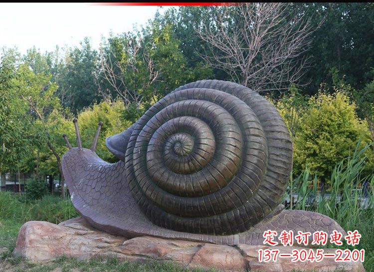 桂林蜗牛铜雕222