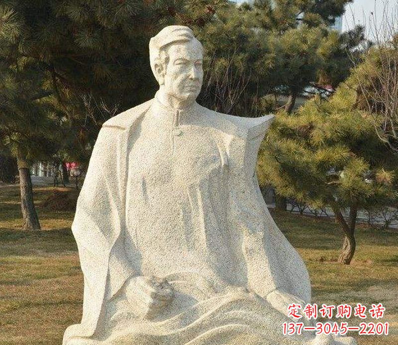 桂林冼星海音乐名人石雕
